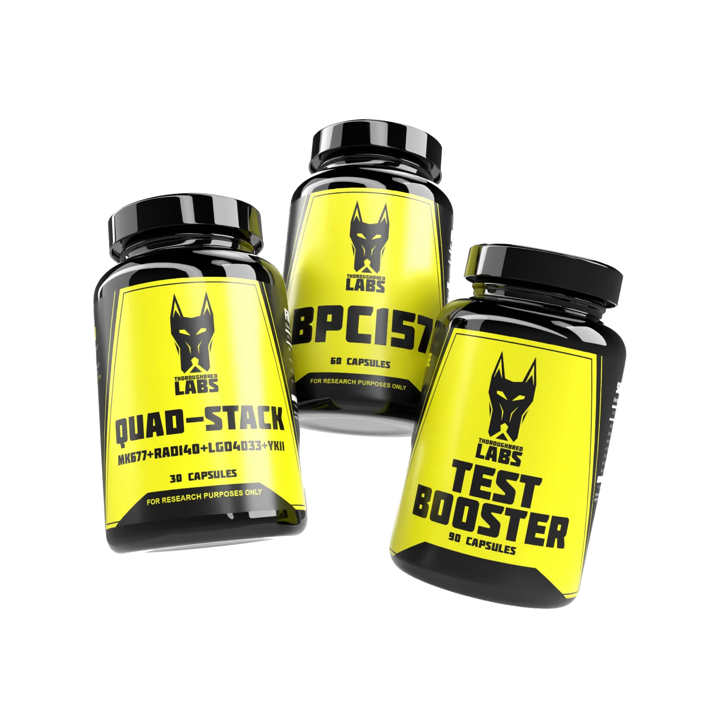 GOLD STACK: QUAD-STACK + BPC157 + PCT