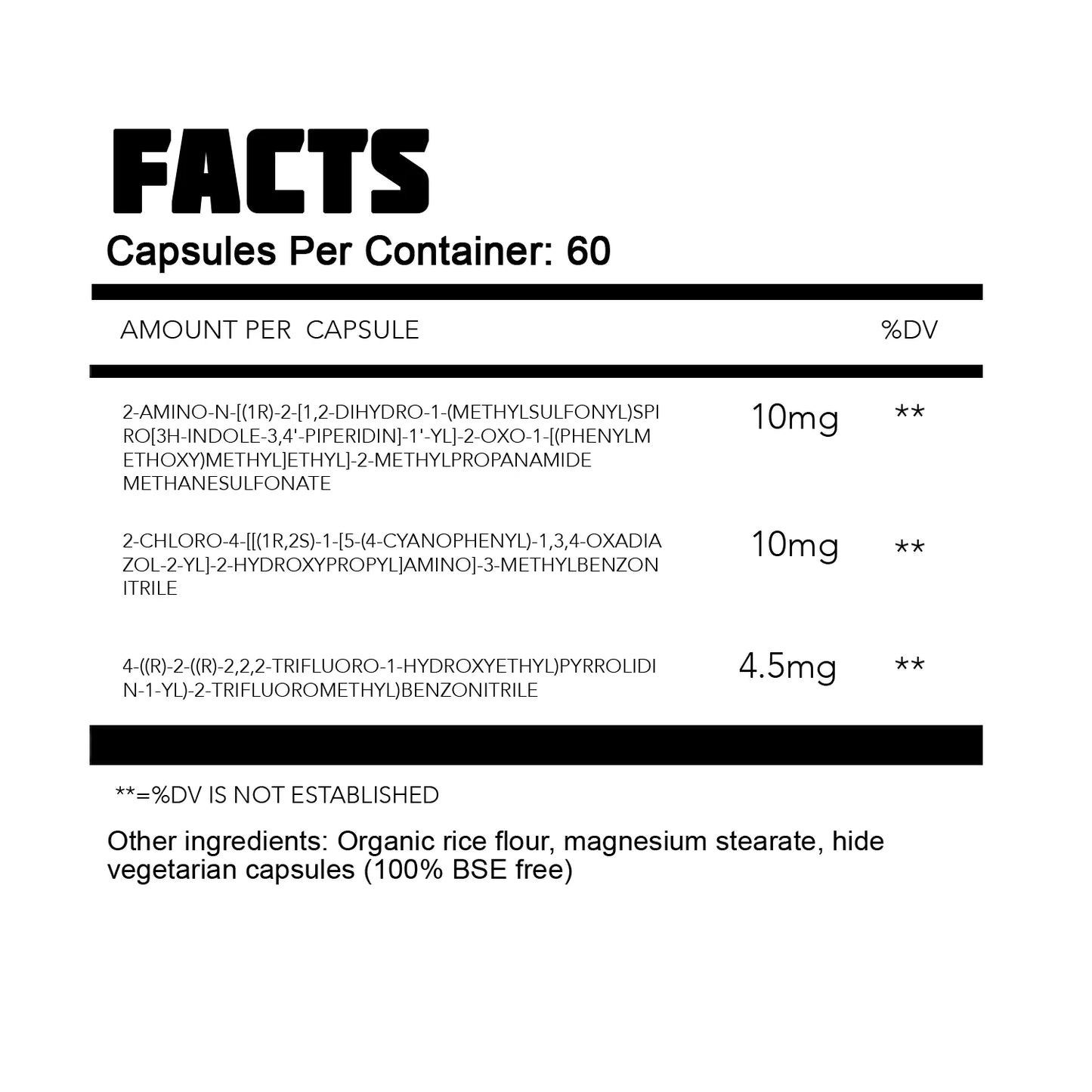 Tri-Stack by Thoroughbred Labs - 60 capsules