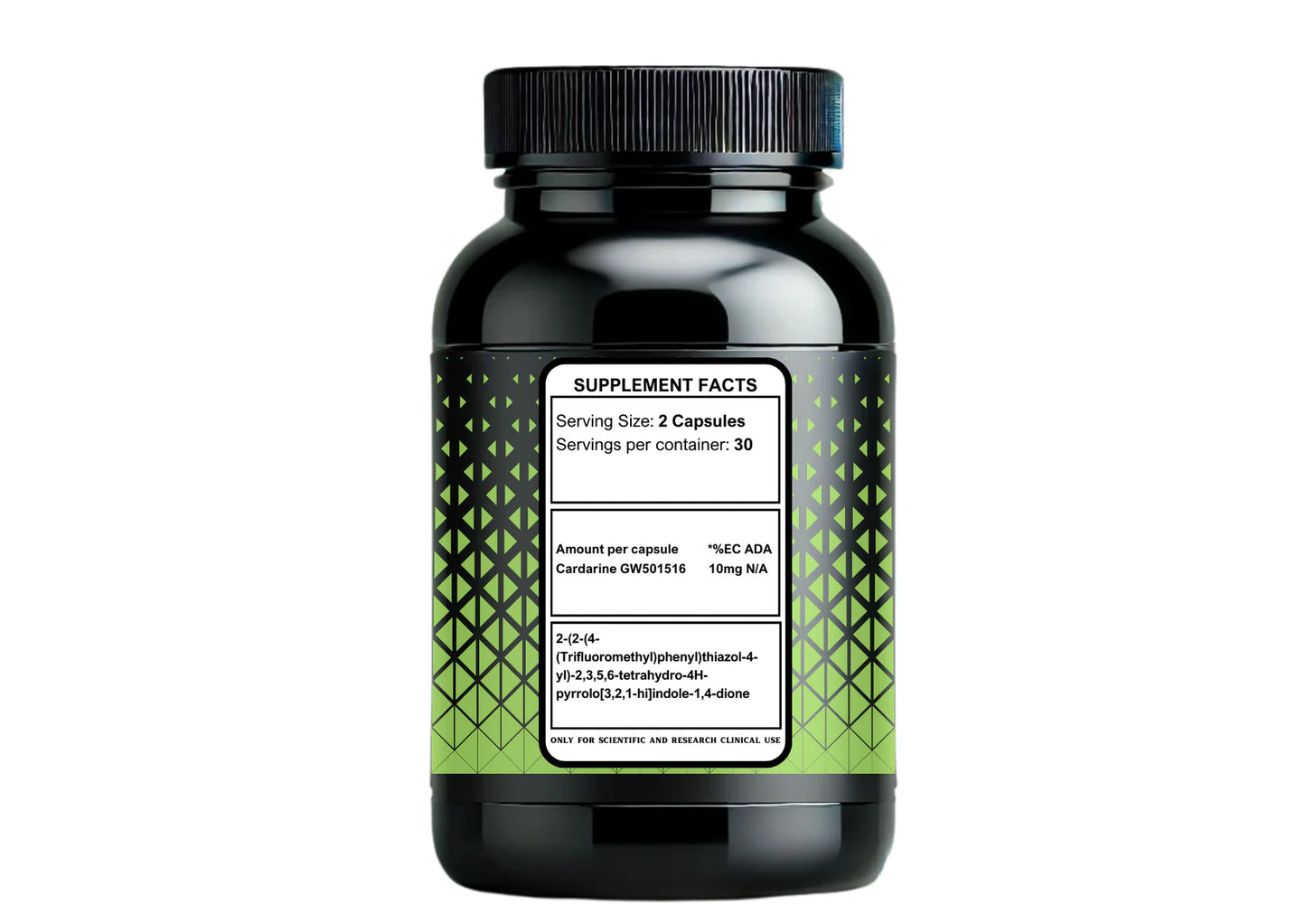 GrindLab Cardarine GW501516 - Enhanced Endurance & Fat Loss Support (60 Capsules)