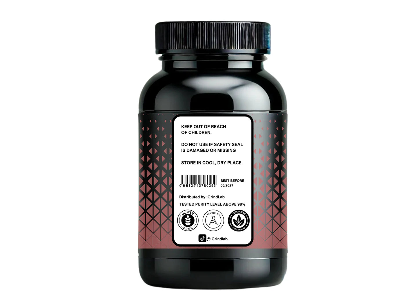 GrindLab S23 – Advanced Muscle Hardening & Strength Support (60 Capsules)