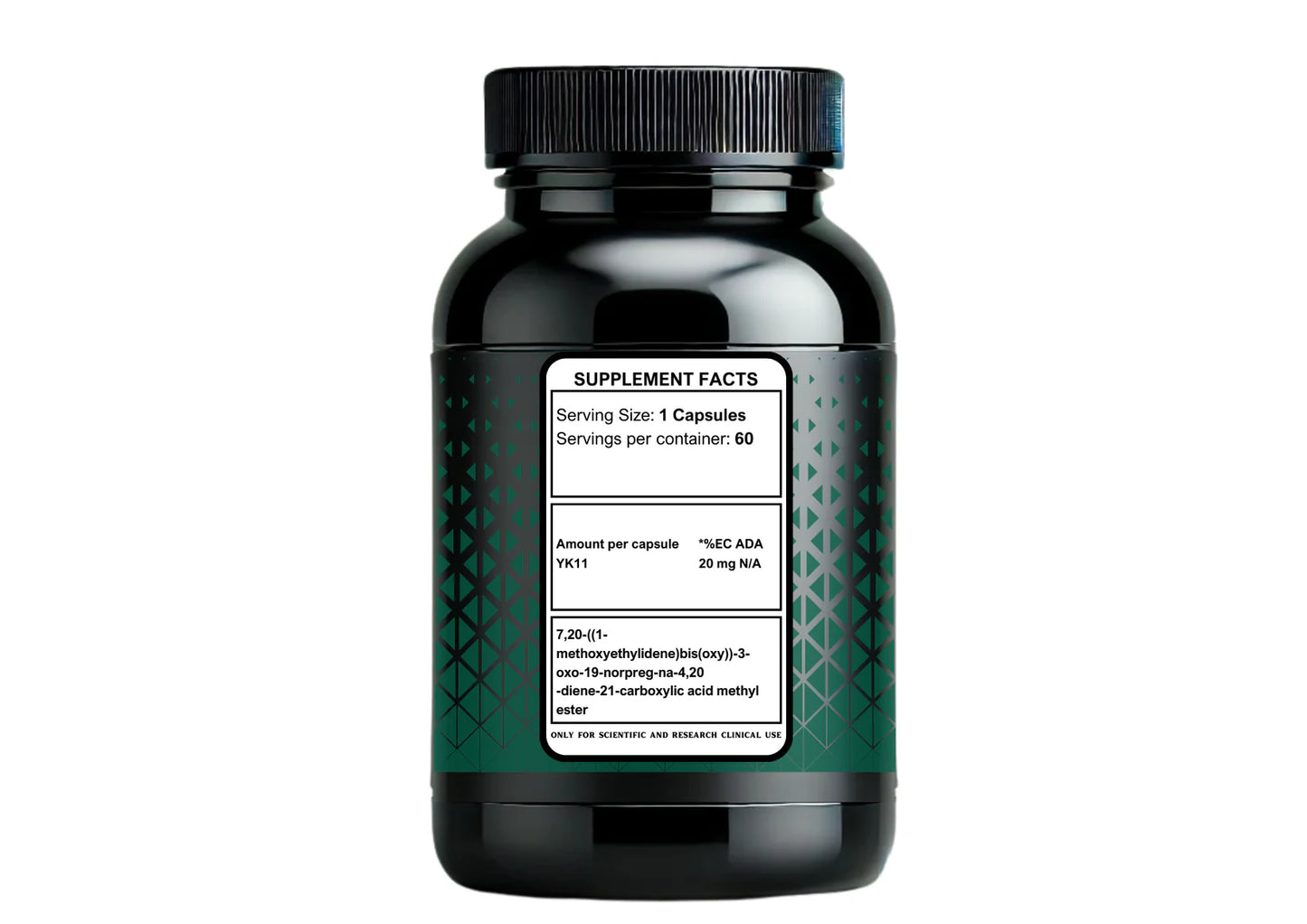 GrindLab YK-11 (Myostine) - 10mg & 25mg Variants 60 CAPSULES