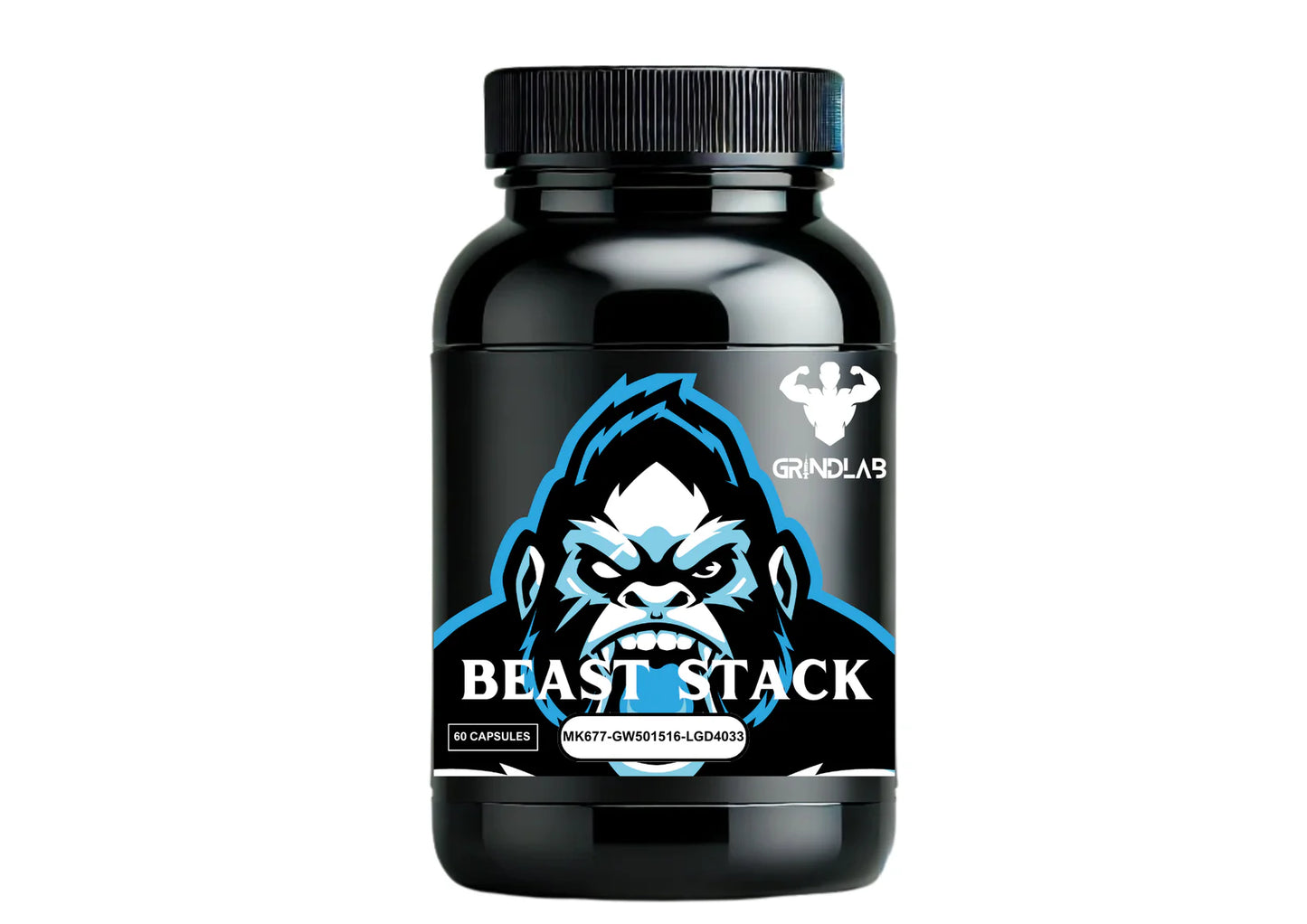GrindLab Beast Stack - MK677, GW501516, LGD4033 60 CAPSULES