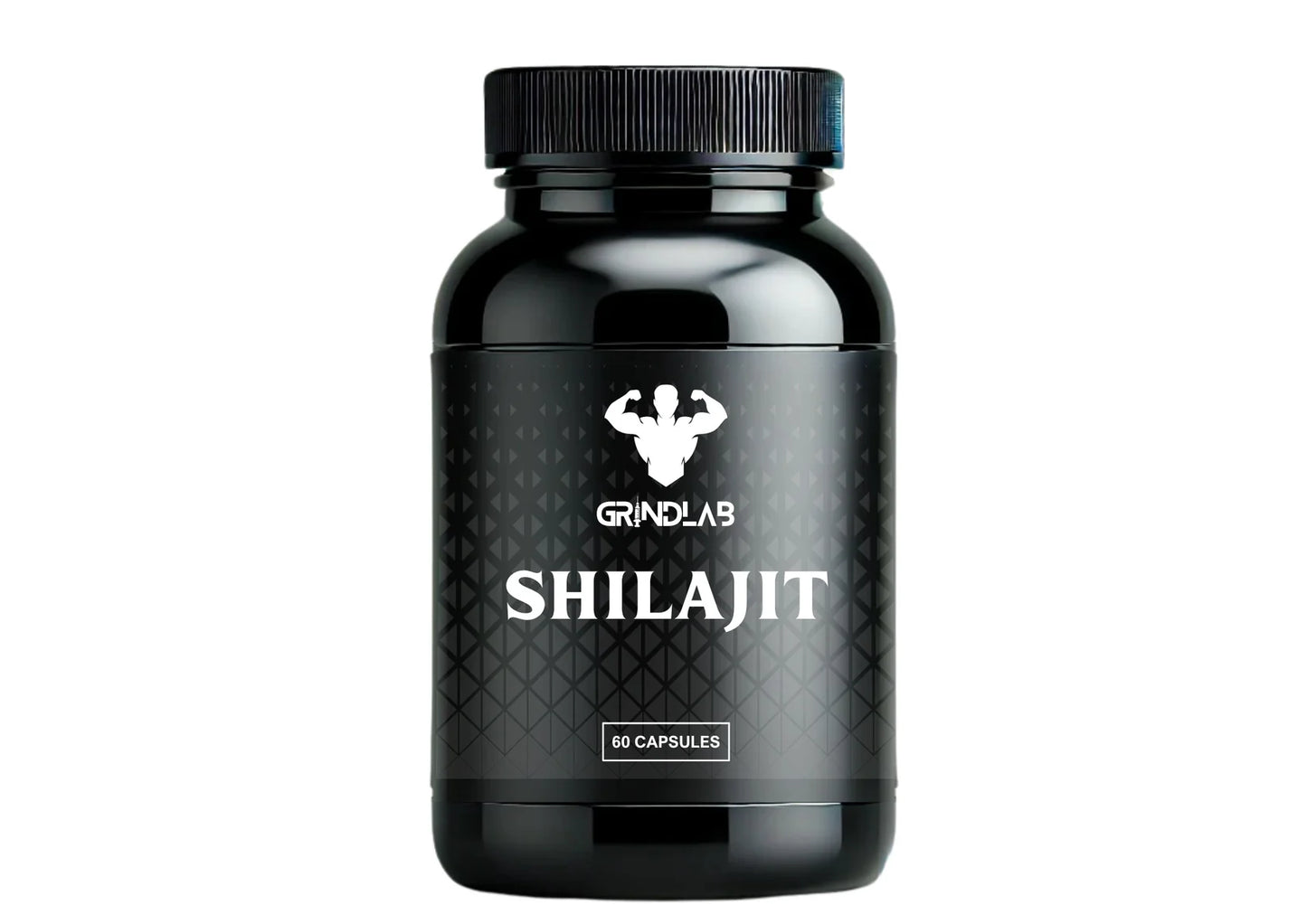 GrindLab Shilajit – Natural Energy, Vitality & Performance Booster 60 CAPSULES