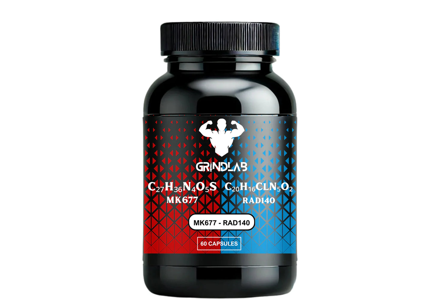 Grindlab Stack - MK677 + RAD140 60 CAPSULES