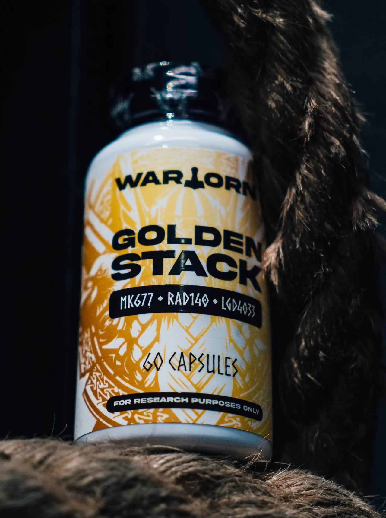 Warton Labz | Golden Stack - LGD4033, MK677, RAD140 | 60 Capsules - 10 mg