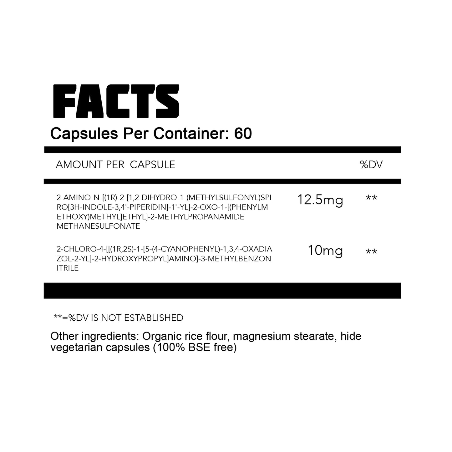 MK677+RAD140 by Thoroughbred Labs - 60 capsules