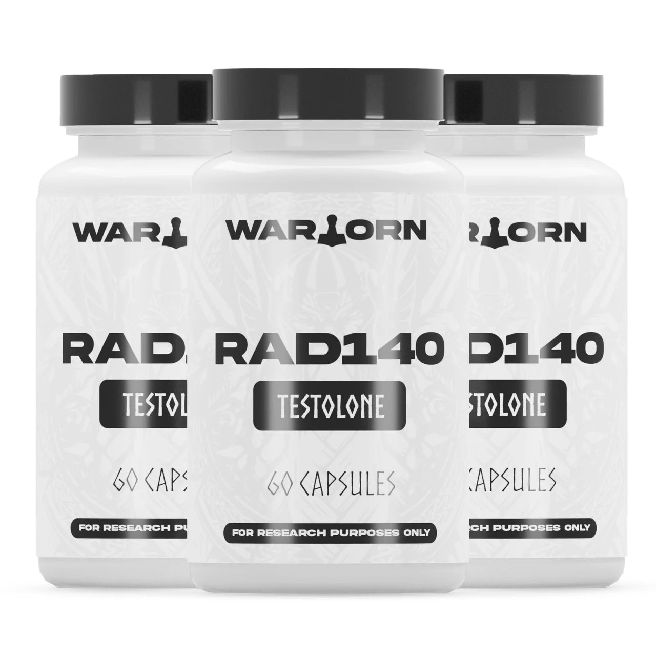 Warton Labz | RAD140 | 60 Capsules - 10 mg | x3 Stack